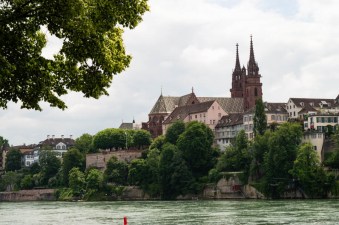 Blick auf Grossbasel mit Münster